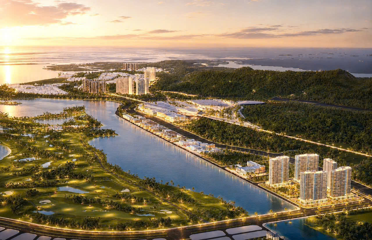 Bán Căn Hộ 1 Ngủ Cộng The Sunrise Bay Hạ Long 45m²
